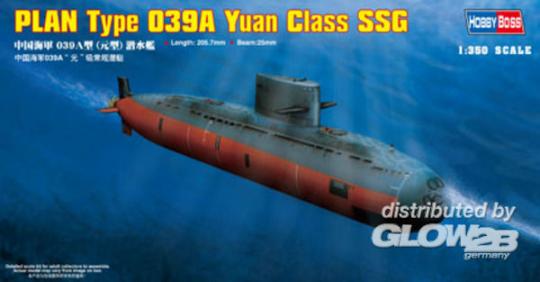 Hobby Boss 83510 PLAN Type 039A Yuan Class SSG U-Boot Modell Bausatz 1:350 OVP 