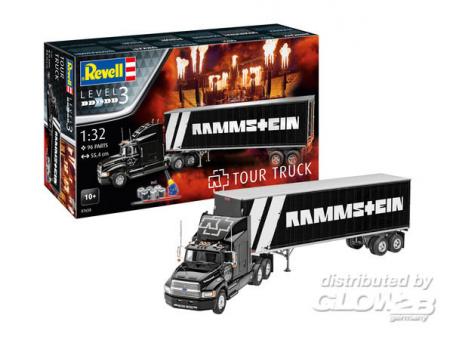 Revell 07658 Rammstein Tour Truck Modell LKW Bausatz 1:32 in OVP 