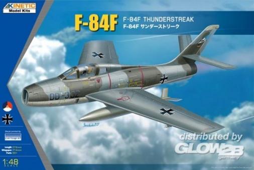 Kinetic K48068 F-84F Thunderstreak Flugzeug Modell Bausatz 1:48 in OVP 