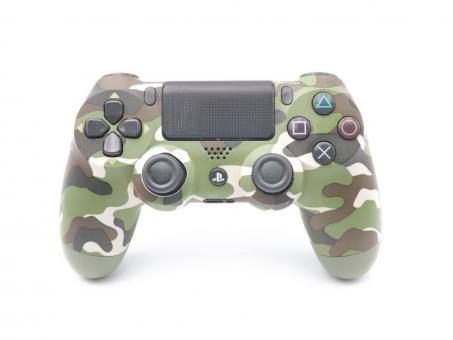 Original Sony PlayStation 4 Controller V2 Camouflage Grün PS4 