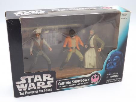Kenner No. 69738 Star Wars The Power of the Force 1996 - Cantina Showdown - OVP 