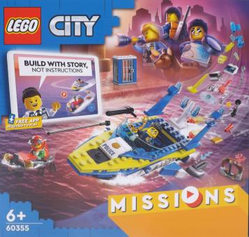 LEGO® City 60355 Detektivmissionen der Wasserpolizei 