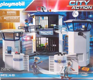 Playmobil® City Action Set 6872 Polizei-Kommandozentrale mit Gefängnis und Figuren 