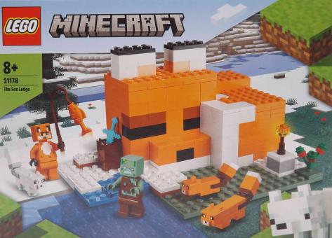 LEGO® Minecraft 21178 Die Fuchs-Lodge 