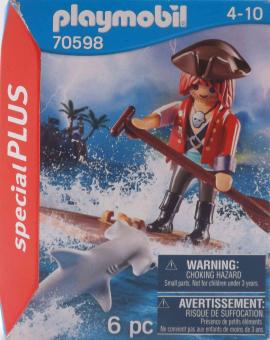 Playmobil® Special Plus 70598 Pirat mit Floß und Hammerhai 