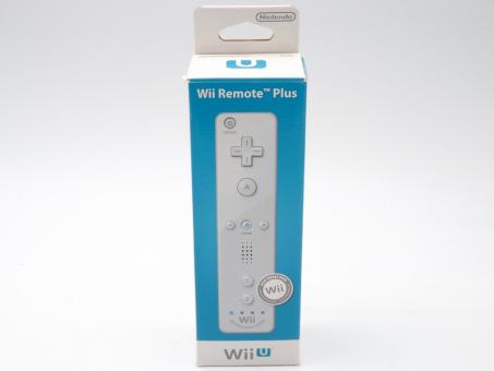 Nintendo Wii U Controller Fernbedienung Remote Motion Plus Inside - Weiß in OVP 