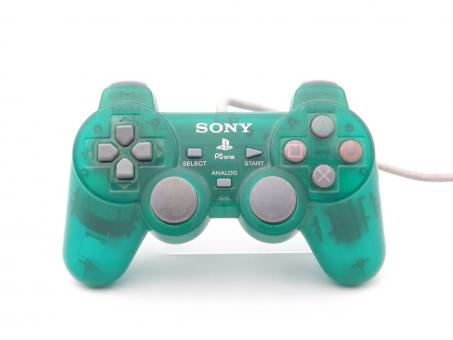 Original Sony PlayStation One / 1 Controller Grün Transparent PS1 