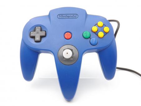 Original Nintendo 64 N64 Controller Blau 