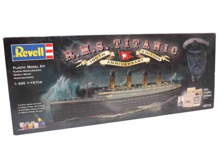 Revell 05715 RMS Titanic 100th Anniversary Edition Kit Bausatz Modell 1:400 in OVP 