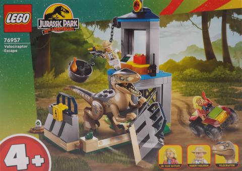 LEGO® Jurassic World 76957 Flucht des Velociraptor 