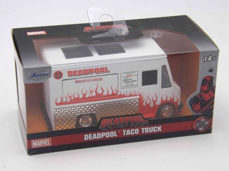 Jada 253222000 - Marvel Deadpool Taco Truck 1:32 