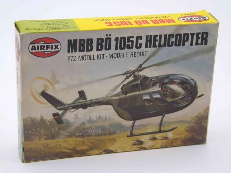 Airfix 61068-1 MBB BÖ 105C Helicopter Modell Hubschrauber Bausatz 1:72 in OVP 