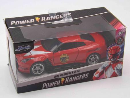 Jada Toys 253252009 - Power Rangers 2009 Nissan GT-R (R35) 1:32 