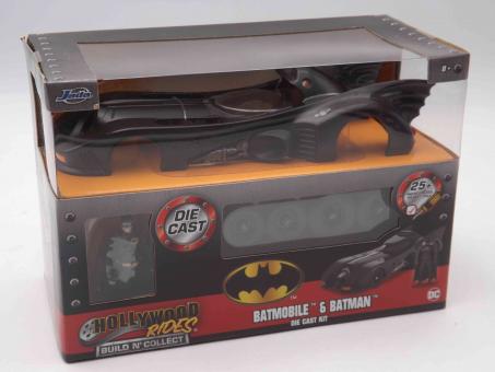 Jada Toys Build n´ Collect 253213001 - Die Cast Kit Batman & Batmobile 1:24 