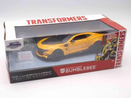 Jada Toys 253115002 - Transformers BumbleBee 2016 Chevy Camaro 1:24 