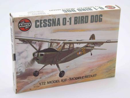 Airfix 61058-4 Cessna 0-1 Bird DOG Modell Flugzeug Bausatz 1:72 in OVP 