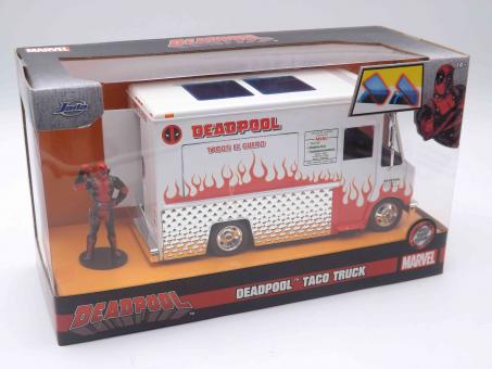Jada Toys 253225000 - Deadpool Taco Truck 1:24 
