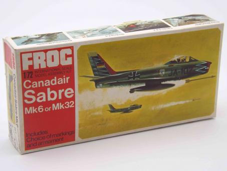 Frog F267 Canadair Sabre Mk6 or Mk32 Modell Flugzeug Bausatz 1:72 in OVP 