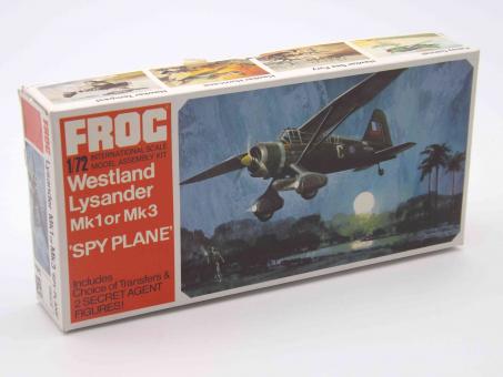 Frog F193 Westland Lysander Mk1 or Mk3 Spy Plane Modell Bausatz 1:72 in OVP 