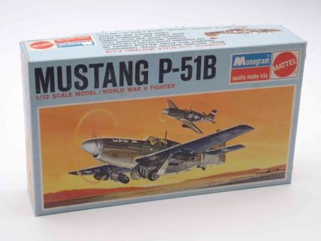 Monogram 6788 Mustang P-51B Modell Flugzeug Bausatz 1:72 in OVP 