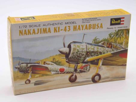 Revell H-641 Nakajima KI-43 Hayabusa Modell Flugzeug Bausatz 1:72 in OVP 