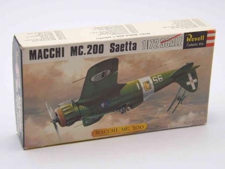 Revell H-657 Macchi Mc. 200 Saetta Modell Flugzeug Bausatz 1:72 in OVP 