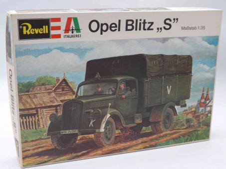 Revell Italaerei H-2106 Opel Blitz S Modell Fahrzeug Bausatz 1:35 in OVP 