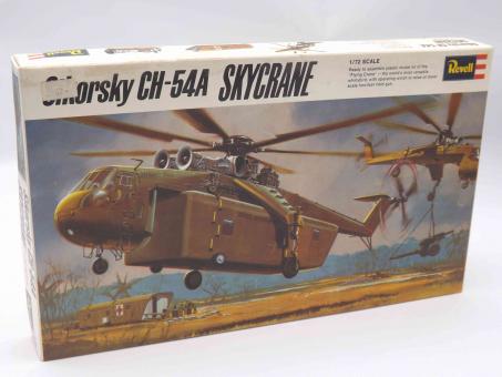 Revell H-258 Sikorsky CH-54A Skycrane Modell Hubschrauber Bausatz 1:72 in OVP 