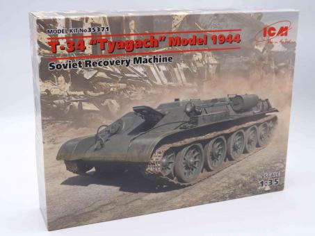 ICM 35371 T-34 Tyagach Model 1944 Modell Panzer Bausatz 1:35 in OVP 