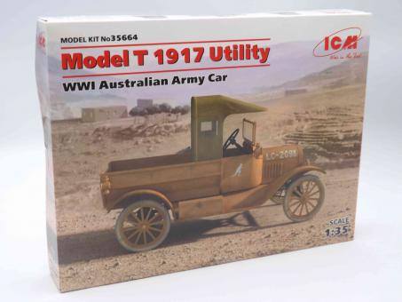 ICM 35664 WWI Australian Army Car T 1917 Utility Modell Bausatz 1:35 in OVP 