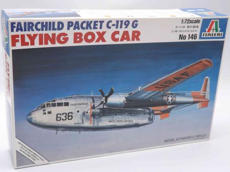 Italeri 146 Fairchild Packet C-119 G Modell Flugzeug Bausatz 1:72 in OVP 