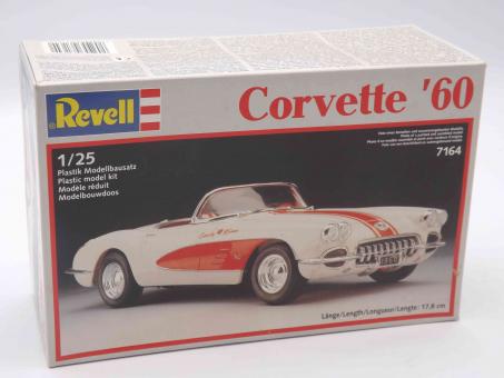 Revell 7164 Corvette 60 Modell Fahrzeug Bausatz 1:25 in OVP 