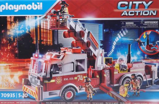 Playmobil® City Action 70935 - Feuerwehrfahrzeug: US-Tower Ladder 