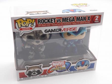Funko Pop! Marvel vs. Capcom Infinite Rocket vs. Mega Man X 