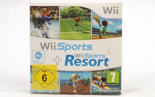 Wii Sports + Wii Sports Resort (Papphülle) 