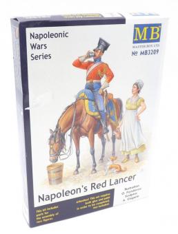 Master Box MB3209 Napoleon's Red Lancer Figur Modell Bausatz 1:35 in OVP 