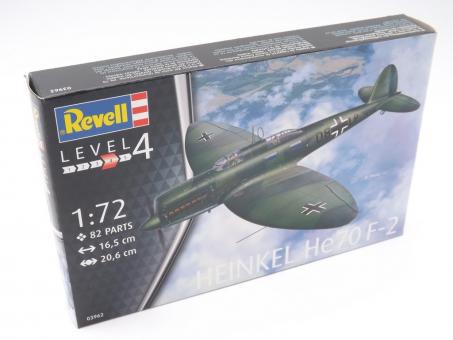 Revell 03962  Heinkel He70 F-2 Flugzeug Modell Bausatz 1:72 in OVP 