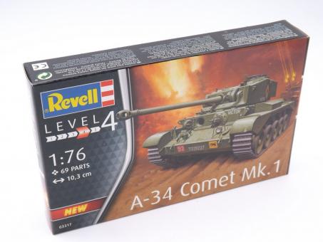 Revell 03317 A-34 Comet Mk.1 Panzer Modell Bausatz 1:76 in OVP 