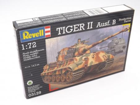 Revell 03129 Tiger II Ausf. B Panzer Modell Bausatz 1:72 in OVP 