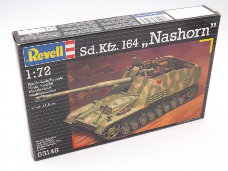 Revell 03148 Sd.Kfz. 164 "Nashorn" Panzer Modell Bausatz 1:72 in OVP 