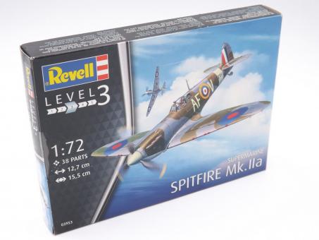 Revell 03953 Supermarine Spitfire Mk.IIa Flugzeug Modell Bausatz 1:72 in OVP 
