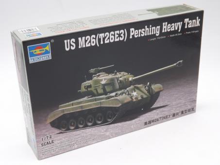 Trumpeter 07264 US M26 (T26E3) Pershing Heavy Tank Modell Bausatz 1:72 in OVP 