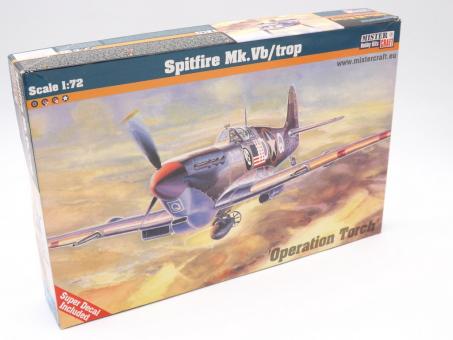 Mistercraft 041922 Spitfire Mk.Vn/trop British II WW Fighter 1:72 in OVP 