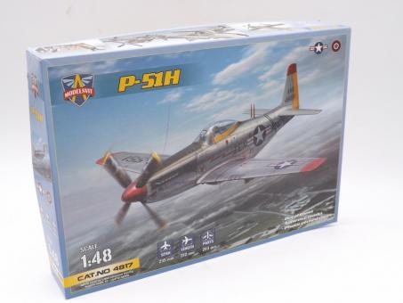 Modelsvit 4817 P-51H 'Mustang' Flugzeug Modell Bausatz 1:48 in OVP 