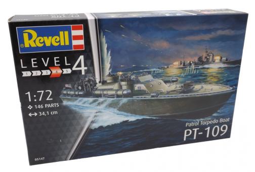 Revell 05147 Patrol Torpedo Boat PT-109 Schiff Modell Bausatz 1:72 in OVP 