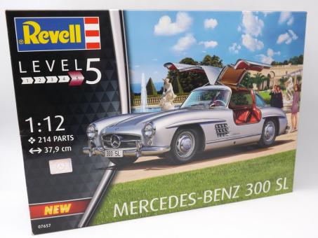 Revell 07657 MB Mercedes-Benz 300 SL PKW Modell Bausatz 1:12 in OVP 