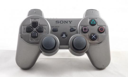 Original Sony PlayStation 3 Wireless Dualshock Controller Metallic Grey PS3 