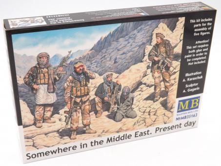 Master Box MB35163 Somewhere in the Middle East Figuren Bausatz 1:35 in OVP 