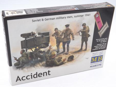 Master Box MB3590 Accident Unfall Soviet & German Summer 1941 Figuren 1:35 in OVP 