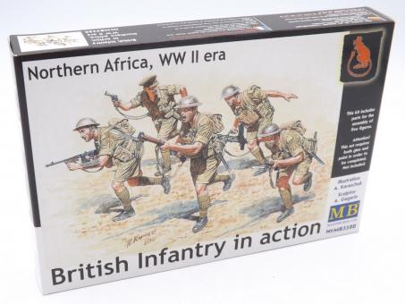 Master Box MB3580 British Infantry in Action WW II Figuren Bausatz 1:35 in OVP 